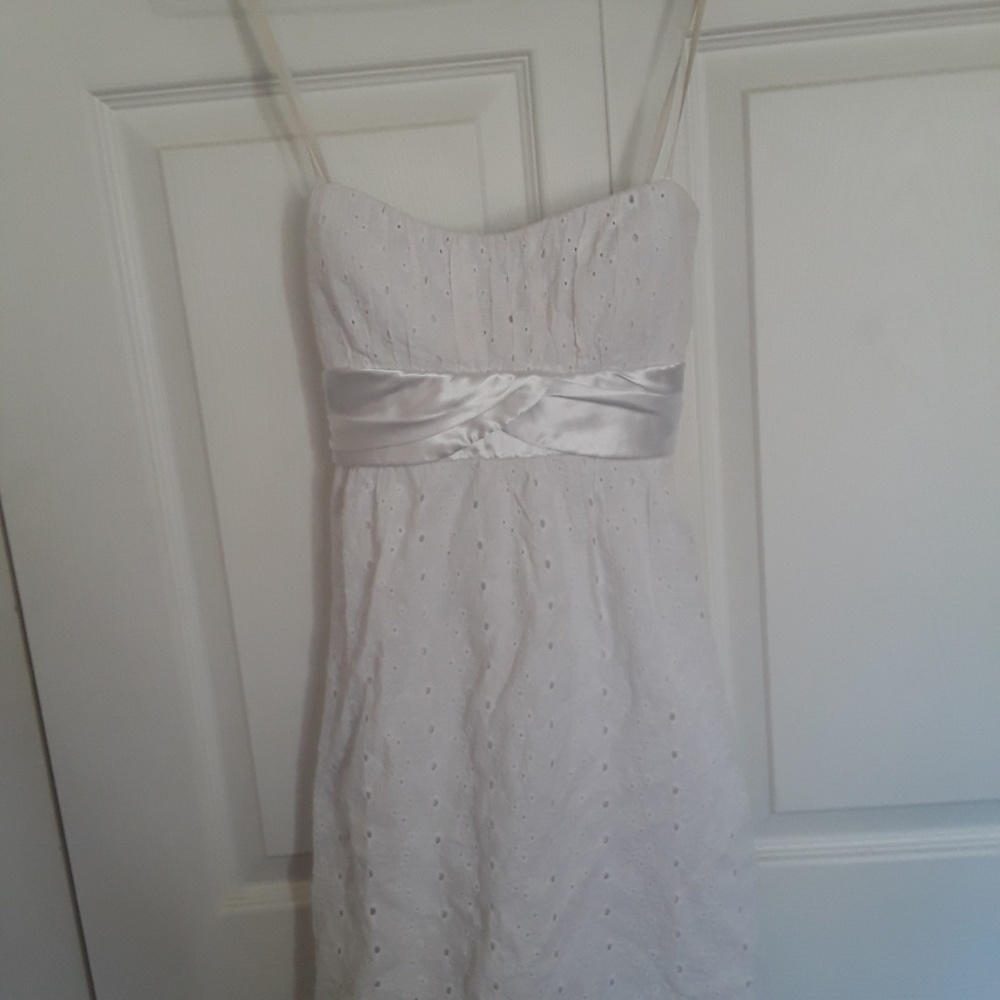 Ruby Rox white Eyelet dress size 9